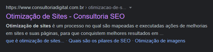 o que é meta description?